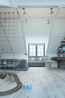 Interior de vivero estilo loft