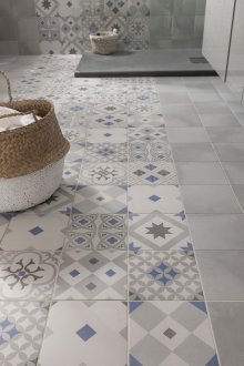 Loft tarzı patchwork kiremit