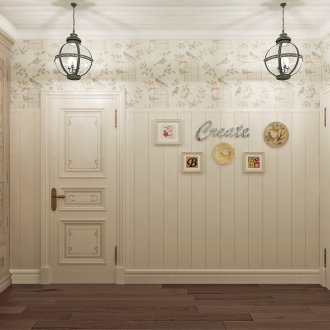 Provence style hallway