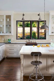 Provence style island kitchen