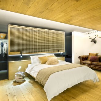 Loft style bed