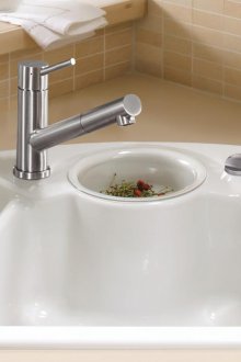 Porselen köşe lavabo