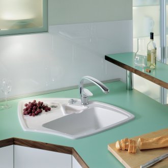 Seramik köşe lavabo
