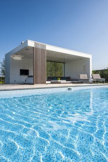 Piastrella naturale per la piscina