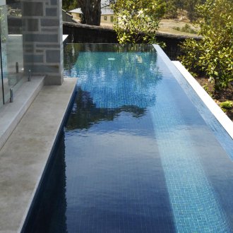 Piastrella di vetro per la piscina