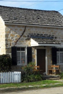 German style stone house