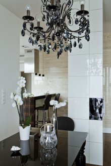 Lustre de teto preto
