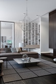 Lustre de teto cinza