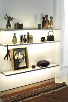 Dekoratif cam raflar