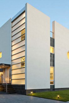 Yüksek teknoloji blok evi
