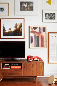 Fotos de época en el interior