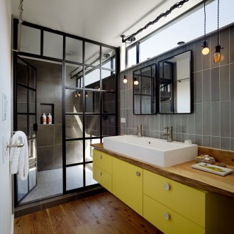 Loft içermeyen duş tasarımı