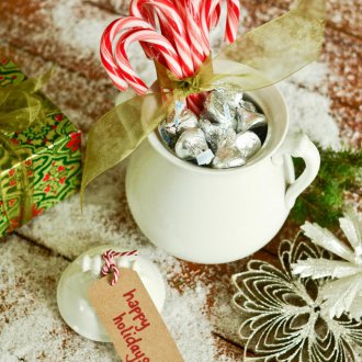 Candy as a gift for the new year