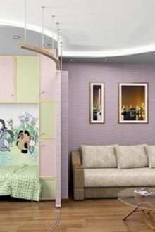 Zona para niños y adultos.