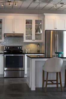 Dapur 14 persegi. m Art Nouveau