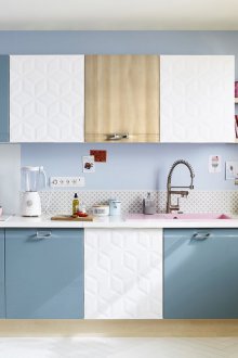 Dapur 14 persegi. m lurus