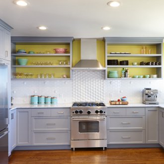 Dapur 14 persegi. m kuning