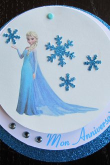 Flocos de neve de papel glitter