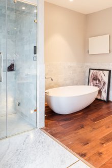 Salle de bain à l'italienne