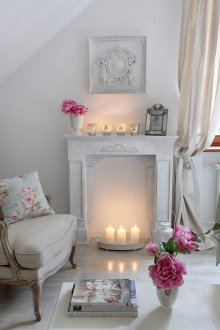 Sala de estar chique gasto