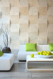 Painéis decorativos no interior