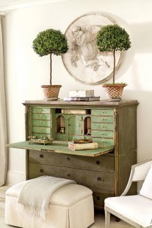Zimmerpflanzen im Provence-Stil