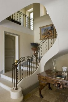 Provence style staircase