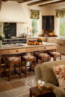 Muebles de madera de estilo country