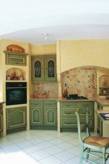 Cocina de estilo provenzal