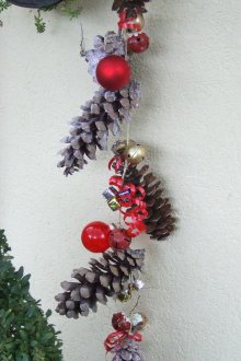 Ghirlanda di cono di Capodanno