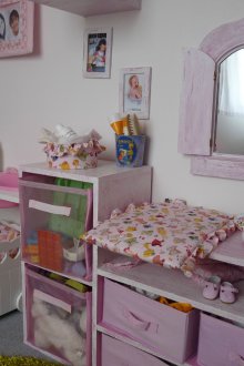 Shabby chic tarzında çocuk dizisi
