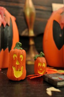 Petites citrouilles pour halloween