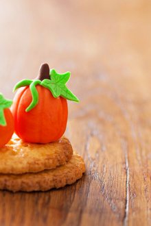 Citrouilles de pâte Halloween