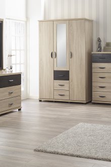 Ahşap kaplamalı mobilya Sonoma meşe