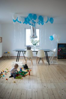 Baby Geburtstag Dekoration