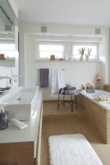 Kombine banyo tasarımı