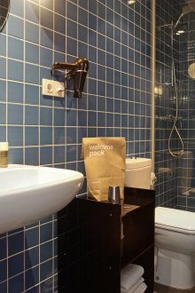 Kombine banyo mavisi