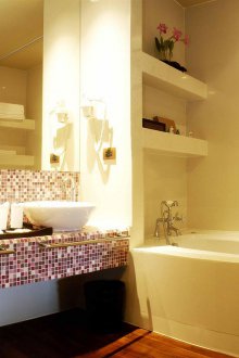 Kombine mozaik banyo