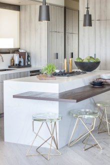 Cucina in rovere sbiancato Design 2019
