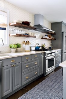 Cucina design con piastrelle 2019