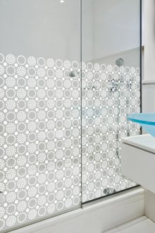 Vitray film duş