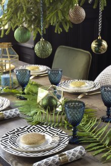 Décoration de table du Nouvel An 2019