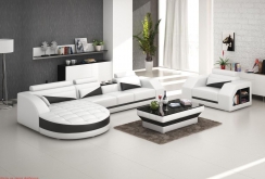 Hvit sofa