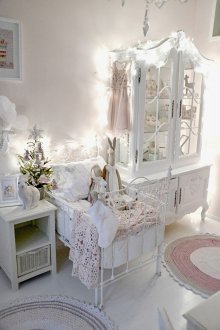 Quarto infantil no estilo da decoração provençal