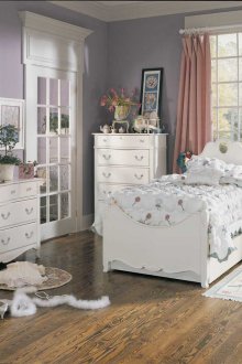 Quarto das crianças no estilo de provence em casa