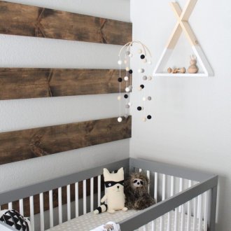 Quarto infantil em estilo provençal para o bebê