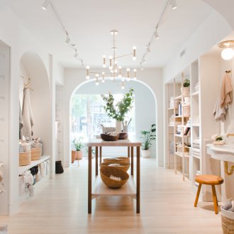 Interior arch in the dressing room