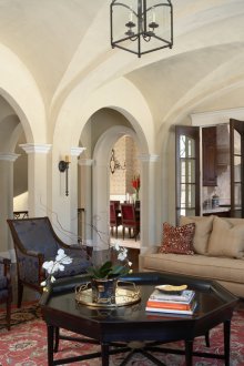 Interior arch in the interior