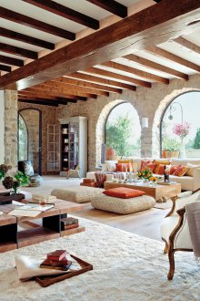 Arch interroom stone