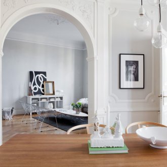 Interior Arch in the apartment